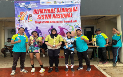 Juara 1 O2SN Cabang Olahraga Atletik (Tolak Peluru)